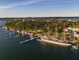 Lais Puzzle - Mariehamn (Aland-Inseln), von oben gesehen - 1.000 Teile