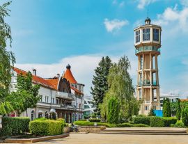 Lais Puzzle - Wasserturm Siofok, Ungarn - 1.000 Teile