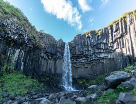 Lais Puzzle - Der wunderschöne Skaftafell-Nationalpark, Island, Svartifoss - 1.000 Teile