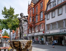 Lais Puzzle - Rattenfänger, Statue, Hameln, Deutschland - 1.000 Teile