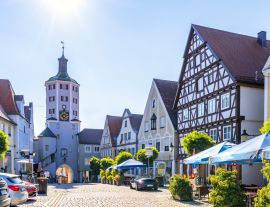 Lais Puzzle - Unteres Tor, Günzburg, Bayern, Deutschland - 1.000 Teile