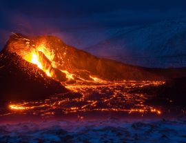 Lais Puzzle - Der Ausbruchsort des Geldingadalir im Fagradalsfjall auf Reykjanes in Island - 1.000 Teile