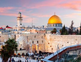 Lais Puzzle - Das alte Jerusalem, Israel in der Abenddämmerung - 1.000 Teile