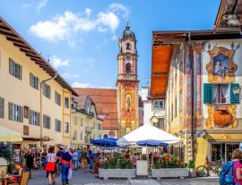 Lais Puzzle - Sankt Peter und Paul Kirche, Mittenwald, Bayern, Deutschland - 1.000 Teile