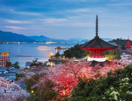 Lais Puzzle - Insel Miyajima, Hiroshima, Japan im Frühling - 1.000 Teile