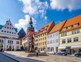 Lais Puzzle - Markt, Lutherstadt Eisleben, Sachsen-Anhalt, Deutschland - 1.000 Teile