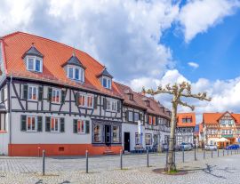 Lais Puzzle - Marktplatz, Oberursel, Taunus, Hessen, Deutschland - 1.000 Teile