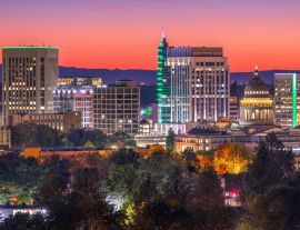 Lais Puzzle - Boise, Idaho, USA Stadtzentrum Stadtbild - 1.000 Teile