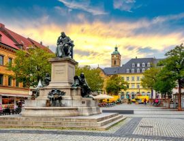 Lais Puzzle - Marktplatz, Schweinfurt, Bayern, Deutschland - 1.000 Teile