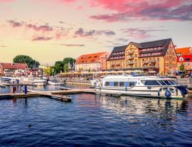 Lais Puzzle - Hafen von Waren an der Müritz, Mecklenburg Vorpommern, Deutschland - 1.000 Teile