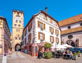 Lais Puzzle - Turm, Ribeauville, Elsass, Frankreich - 1.000 Teile