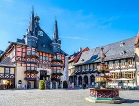 Lais Puzzle - Rathaus, Wernigerode, Sachsen Anhalt, Deutschland - 1.000 Teile