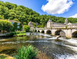 Lais Puzzle - Pont Coudé in Brantôme am Rand des Périgords - 1.000 Teile