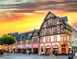 Lais Puzzle - Altstadt, Bad Homburg an der Höhe, Hessen, Deutschland - 1.000 Teile