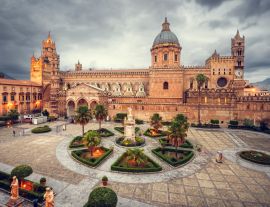 Lais Puzzle - Palermo, Italien: Blick auf die Kathedrale von Palermo - 1.000 Teile