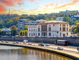 Lais Puzzle - Landtag, Altstadt, Saarbrücken, Saarland, Deutschland - 1.000 Teile