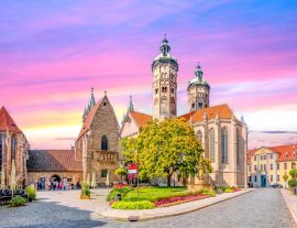 Lais Puzzle - Altstadt, Dom, Naumburg an der Saale, Deutschland - 1.000 Teile