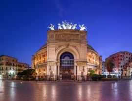 Lais Puzzle - Palermo, Sizilien, Italien im Teatro Politeama - 1.000 Teile