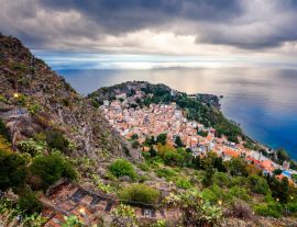 Lais Puzzle - Taormina, Sizilien, Italien in der Abenddämmerung - 1.000 Teile