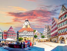 Lais Puzzle - Altstadt, Herrenberg, Deutschland - 1.000 Teile