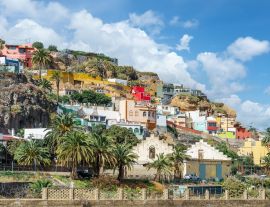 Lais Puzzle - Landschaft mit Telde Dorf, Gran Canaria - 1.000 Teile