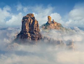 Lais Puzzle - Roque Bentayga und Roque Nublo, Gran Canaria - 1.000 Teile