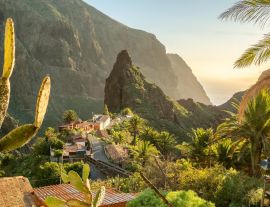 Lais Puzzle - Landschaft des Masca-Tals bei Sonnenuntergang auf Teneriffa - 1.000 Teile