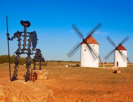 Lais Puzzle - Windmühlen des Mota del Cuervo in Cuenca - 1.000 Teile