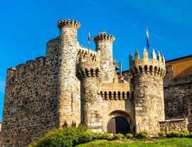 Lais Puzzle - Templerburg in Ponferrada, Spanien - 1.000 Teile