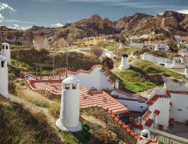 Lais Puzzle - Guadix Höhlen Häuser, Provinz Granada, Andalusien - 1.000 Teile