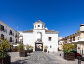 Lais Puzzle - Historische Tore des Eingangs zur Stadt Santa Fe, Granada, Spanien - 1.000 Teile