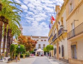 Lais Puzzle - Plaza de la Laguna, in Ayamonte, Andalusien, Spanien - 1.000 Teile