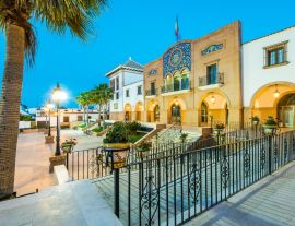 Lais Puzzle - Schöner Stadtplatz in Palos de la Frontera, Spanien - 1.000 Teile