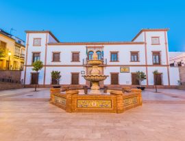 Lais Puzzle - Schöner Stadtplatz in Palos de la Frontera,Huelva,Spanien - 1.000 Teile