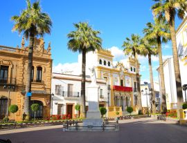 Lais Puzzle - Historisches Stadtzentrum in La Palma del Condado, Andalusien, Spanien - 1.000 Teile