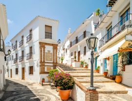 Lais Puzzle - Malerische Stadt Frigiliana in der bergigen Region Malaga, Costa del Sol, Andalusien, Spanien - 1.000 Teile