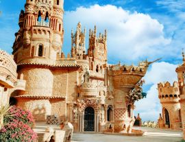 Lais Puzzle - Schloss Colomares, das Christoph Kolumbus gewidmet ist. Benalmadena Malaga Spanien - 1.000 Teile