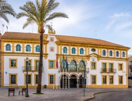Lais Puzzle - Rathaus am Ort der Verfassung in der Stadt Dos Hermanas bei Sevilla in Spanien - 1.000 Teile