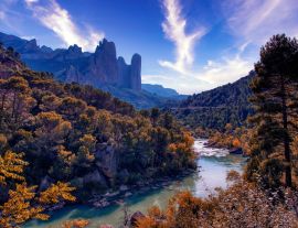 Lais Puzzle - Mallos de Riglos Felsen, Huesca Provinz, Aragon, Spanien - 1.000 Teile