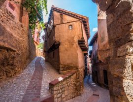 Lais Puzzle - Aussicht auf die Stadt Albarracin mudejar in Teruel, Spanien - 1.000 Teile