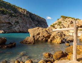 Lais Puzzle - Türkisfarbenes Wasser in Es Portitxol, Ibiza, Spanien - 1.000 Teile