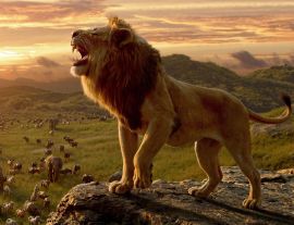 Lais Puzzle - Löwe brüllt auf der Klippe - 1.000 Teile