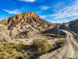 Lais Puzzle - Wüste von Tabernas, Desierto de Tabernas. Die einzige Wüste Europas. Almeria, Andalusien, Spanien - 1.000 Teile
