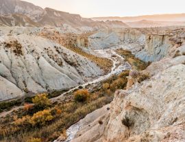Lais Puzzle - Große Aussicht auf die Wüste von Tabernas ist eine der halbtrockenen Wüsten Spaniens - 1.000 Teile