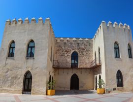 Lais Puzzle - Chipiona Castle ist eine alte Festung in der Gemeinde Chipiona, Cadiz, Spanien - 1.000 Teile