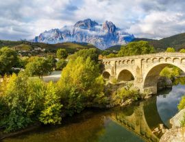 Lais Puzzle - Ponte Leccia und Monte Cinto auf Korsika - 1.000 Teile