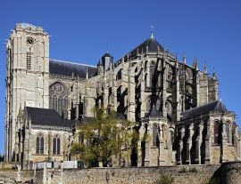 Lais Puzzle - Römische Kathedrale Saint Julien in Le Mans, Frankreich - 1.000 Teile