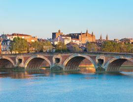 Lais Puzzle - Der Pont Neuf in Toulouse, Frankreich - 1.000 Teile