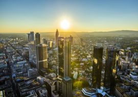 Lais Puzzle - Frankfurt in der Abenddämmerung - 1.000 Teile